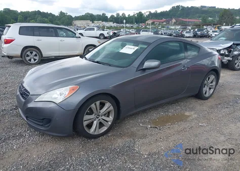 2012 Hyundai Genesis Coupe 2.0T from USA, damaged, VIN KMHHT6KD0CU070295